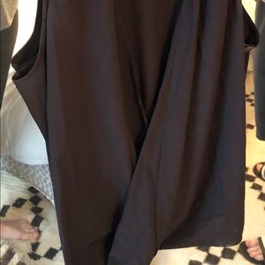 Lululemon sleeveless drape top